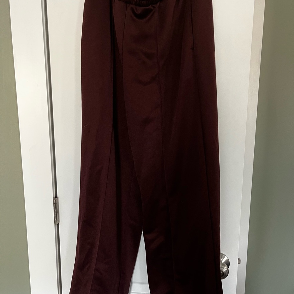 BDG Burgundy Wide Leg Women's Pants
